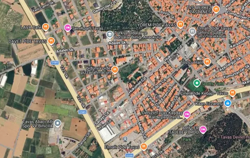 Denizli, Güney, Satılık, Arsa — fotoğraf 1