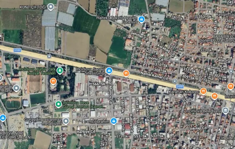 İncirliova Mah., Satılık, Arsa, 653 m² — fotoğraf 2