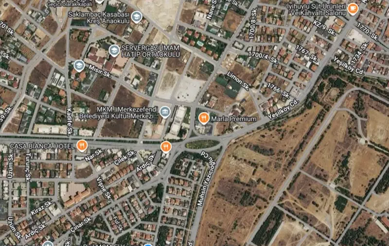 Sırakapılar Mah., Satılık, Arsa, 1.618 m² — fotoğraf 1