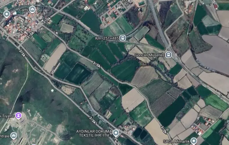 Denizli, Pamukkale, Satılık, Tarla — fotoğraf 1