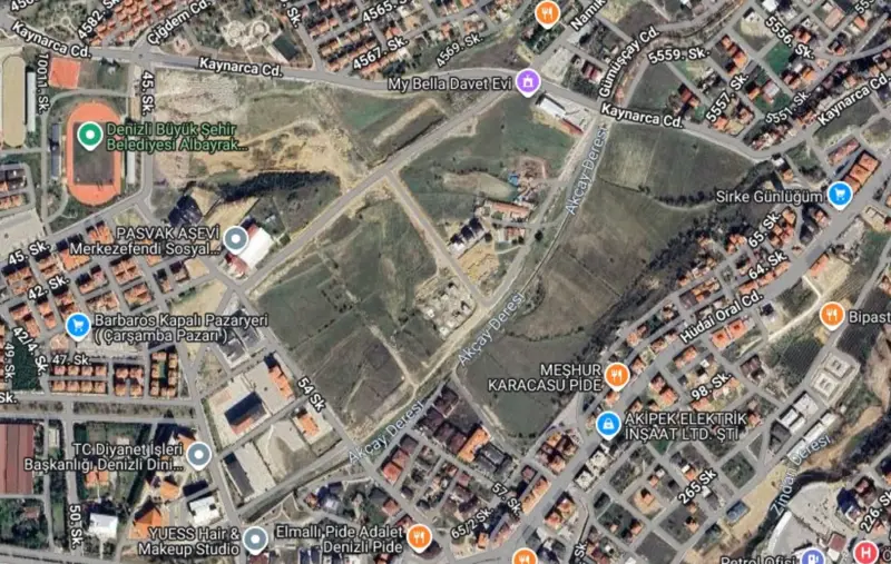 Denizli, Merkezefendi, Satılık, Arsa — fotoğraf 1
