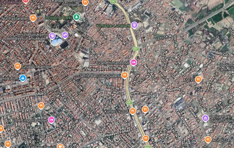 Ana Cadde Üzerinde, Denizli, Çardak, Satılık, Arsa — fotoğraf 1