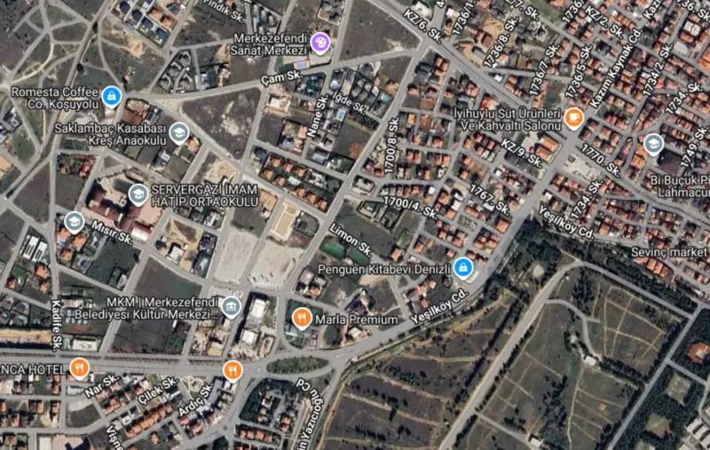 Denizli Merkezefendi, Sırakapılar, 1596 m², Arsa — fotoğraf 10
