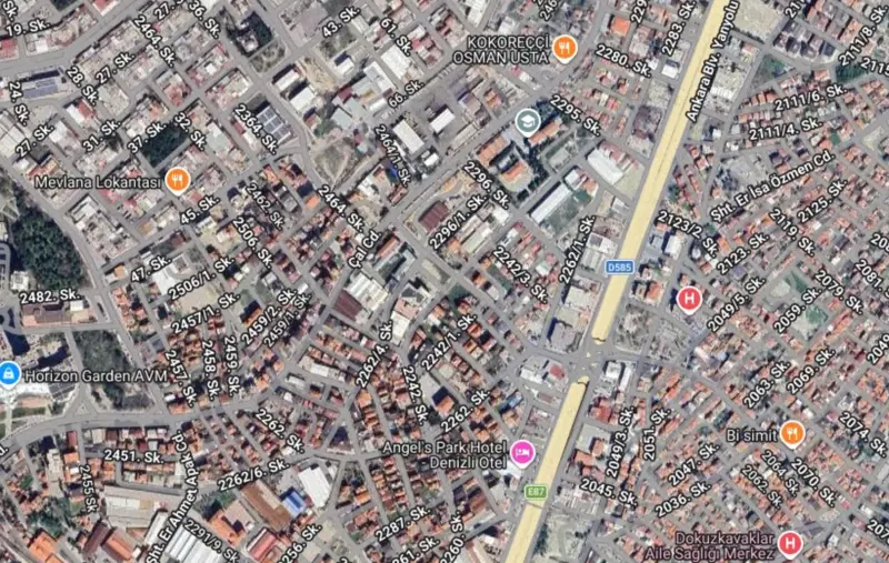 Denizli Pamukkale, Kirişhane, 353 m², Arsa — fotoğraf 1