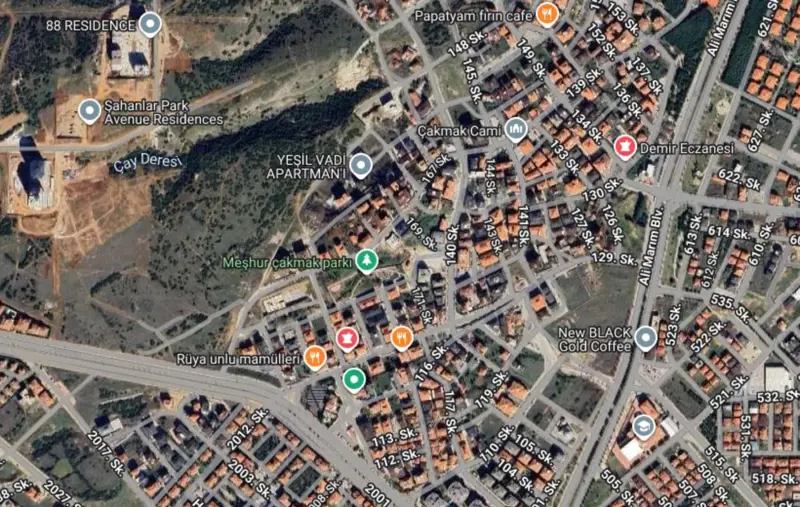 Çakmak Mah., Satılık, Arsa, 780 m² — fotoğraf 1