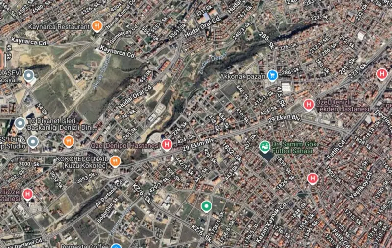Ana Cadde Üzerinde, Denizli, Merkezefendi, Satılık, Arsa — fotoğraf 1