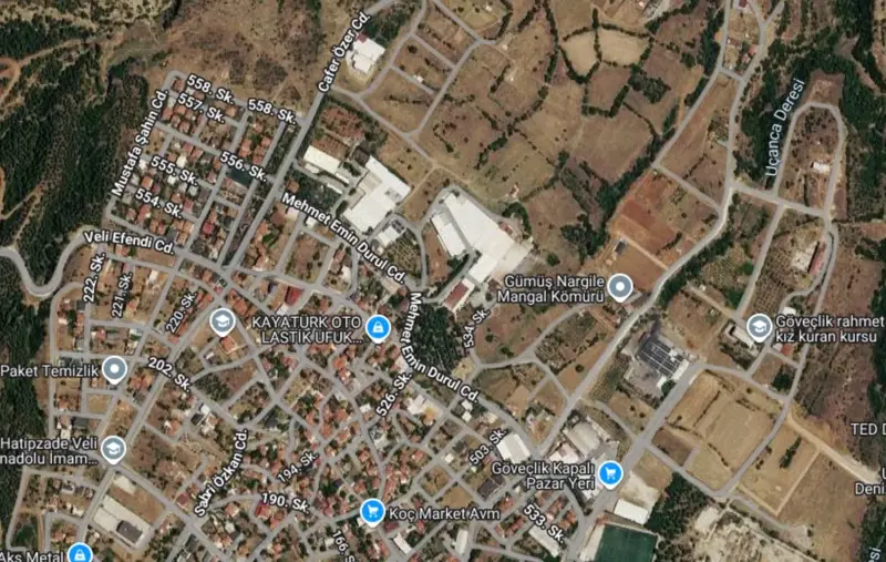 Göveçlik Mah., Satılık, Arsa, 478 m² — fotoğraf 1