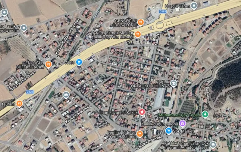 Kaklık Mah., Satılık, Arsa, 613 m² — fotoğraf 1