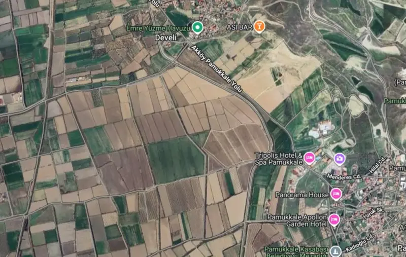 Pamukkale Mah., Satılık, Tarla, 256.922 m² — fotoğraf 1