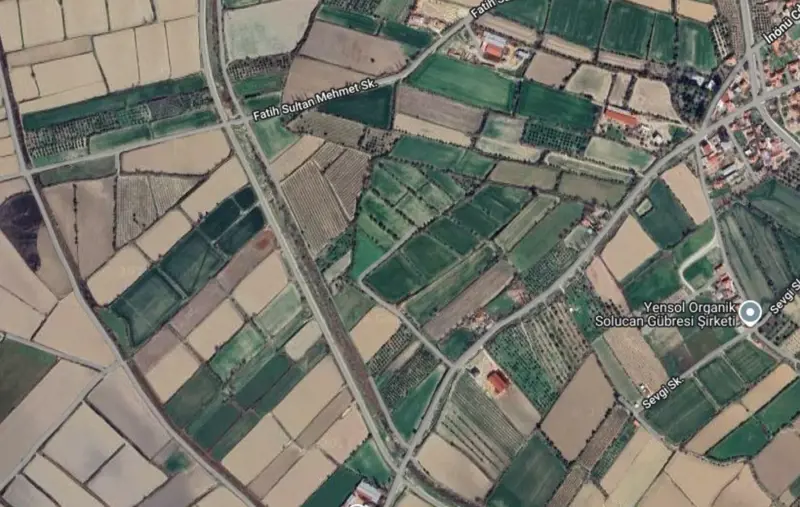Denizli Pamukkale, Akköy, 500 m², Arsa — fotoğraf 1