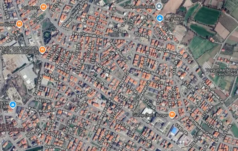 Denizli Pamukkale, Zeytinköy, 256 m², Arsa — fotoğraf 1