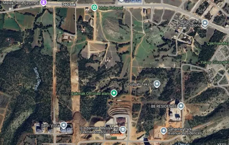 Çakmak Mah., Satılık, Arsa, 550 m² — fotoğraf 2