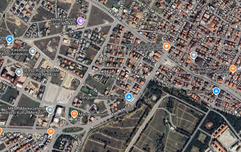 Denizli, Merkezefendi, Satılık, Arsa — fotoğraf 1