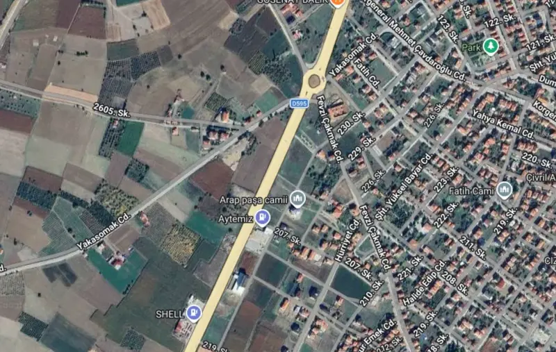 Kızılcasöğüt Mah., Satılık, Tarla, 801 m² — fotoğraf 1
