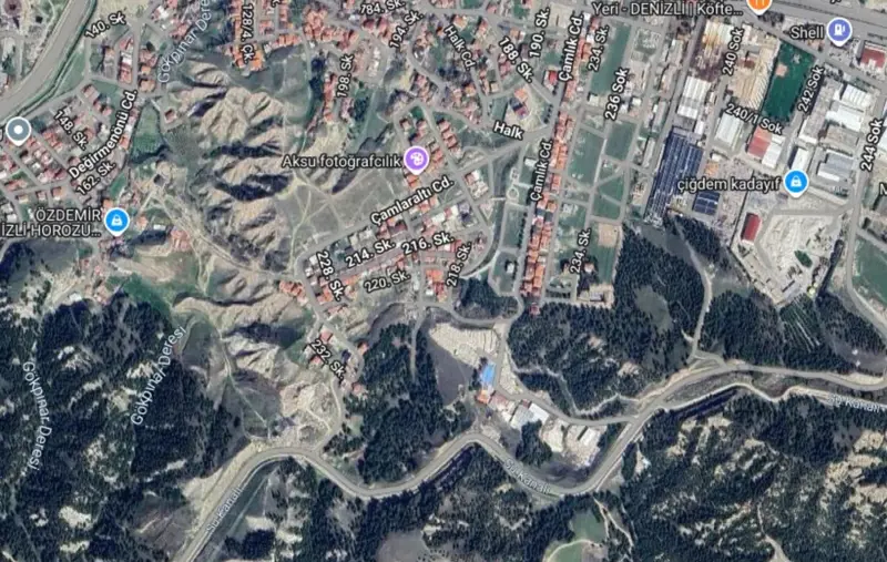 Denizli, Kurudere, Arsa — fotoğraf 1