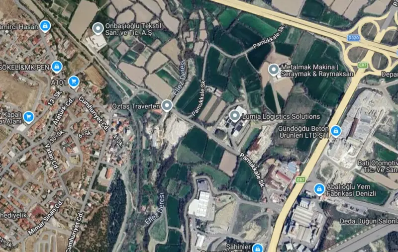 Ana Cadde Üzerinde, Denizli, Merkezefendi, Satılık, Arsa — fotoğraf 2