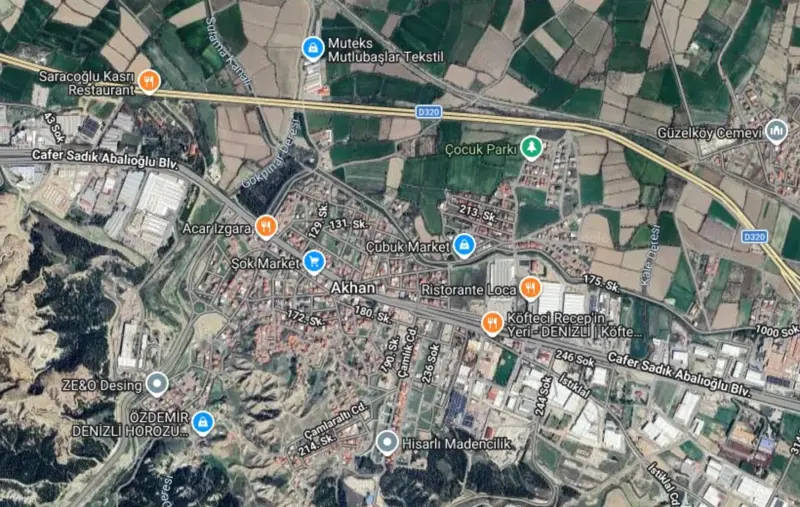 Akhan Mah. Ana Cadde Üzerinde, Satılık, Arsa, 606 m² — fotoğraf 1