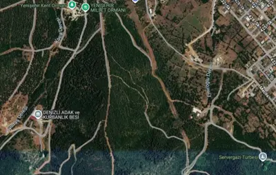 SERVERGAZİ VİLLALIK ALANDA YENİ İMARA AÇILAN YERDE