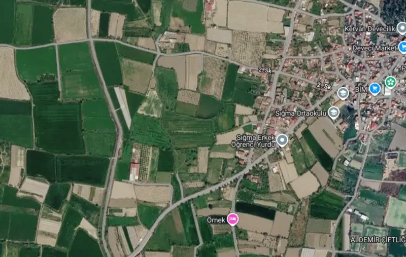Sığma Mah., Satılık, Tarla, 1.639 m² — fotoğraf 2