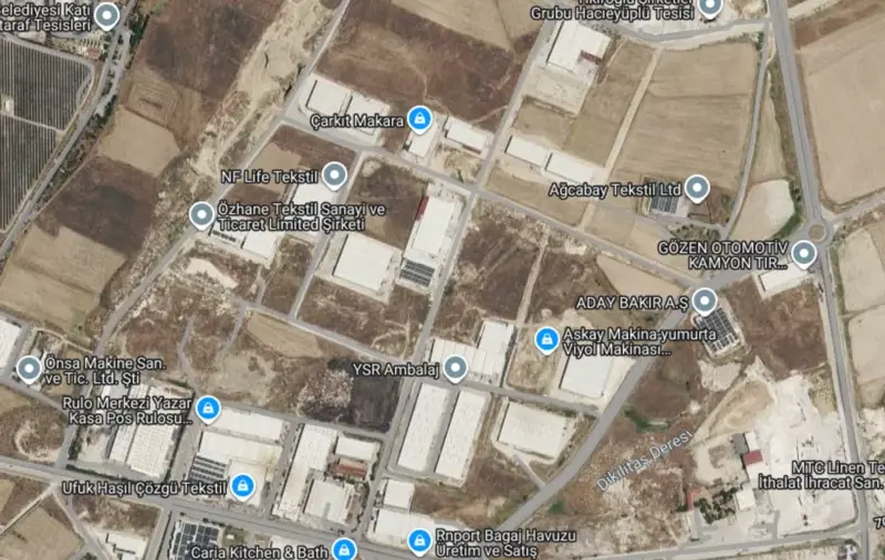 Denizli, Merkezefendi, Satılık, Fabrika arsası  — fotoğraf 1