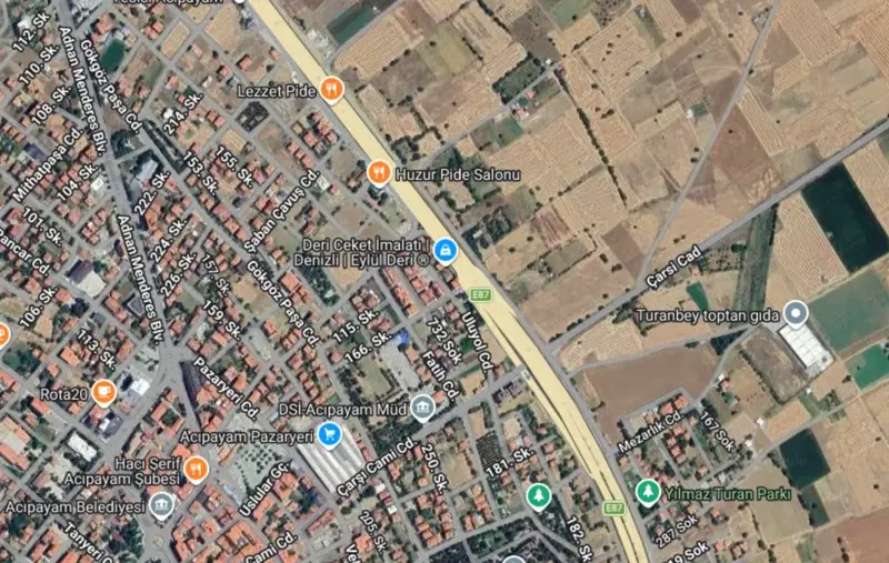 Ana Cadde Üzerinde, Denizli, Acıpayam, Satılık, Arsa — fotoğraf 2