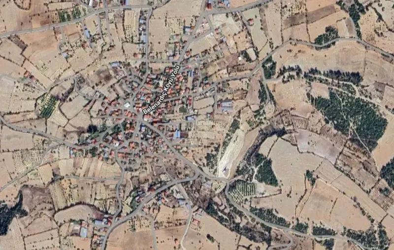 Denizli Pamukkale, Belenardıç, 51086 m², tarla — fotoğraf 1