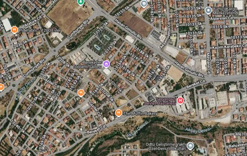 Ana Cadde Üzerinde, Denizli, Bereketler, Arsa — fotoğraf 2