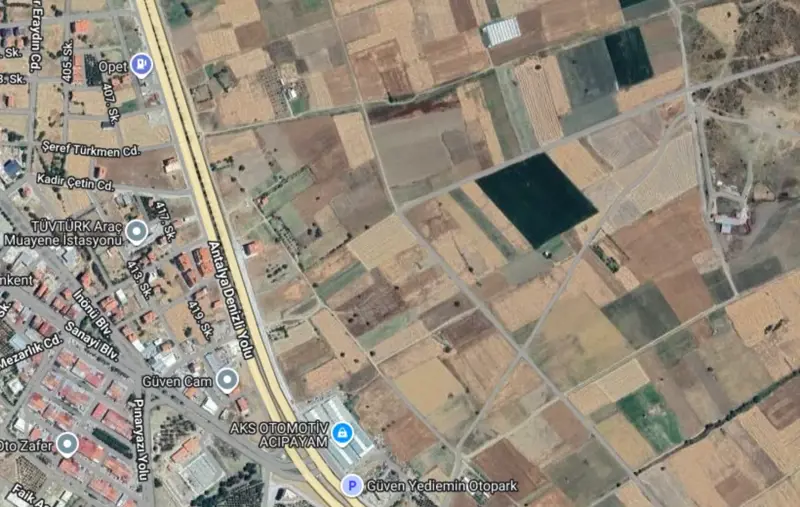 Ana Cadde Üzerinde, Denizli, Acıpayam, Satılık, Tarla — fotoğraf 2