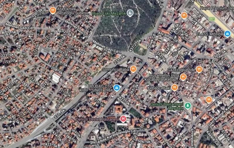 Ana Cadde Üzerinde, Denizli, Merkezefendi, Satılık, Arsa — fotoğraf 1