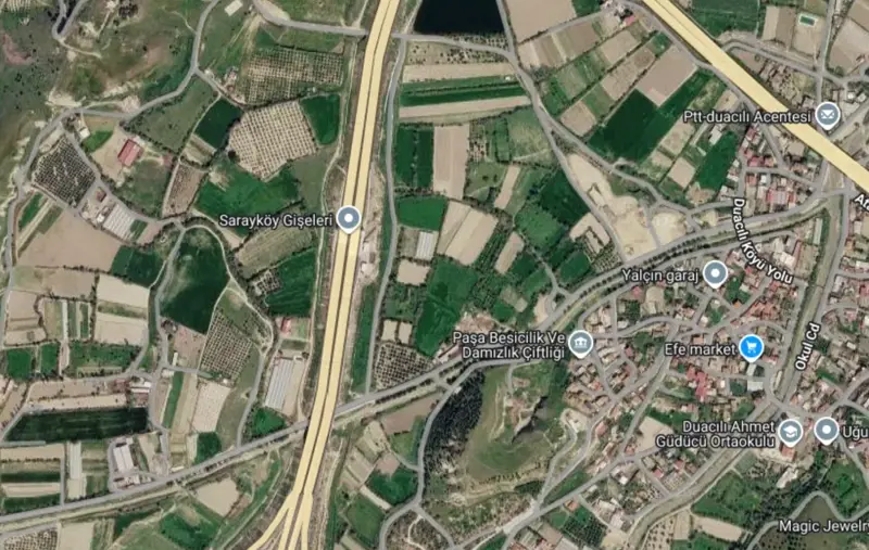 Duacılı Mah., Satılık, Tarla, 8.286 m² — fotoğraf 1