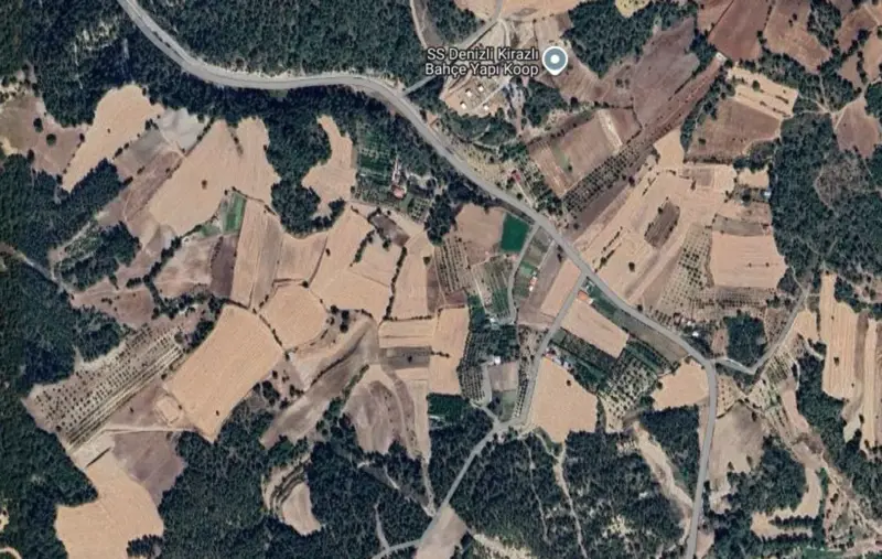 Aşağıkaraçay Mah., Satılık, Tarla, 3.448 m² — fotoğraf 1