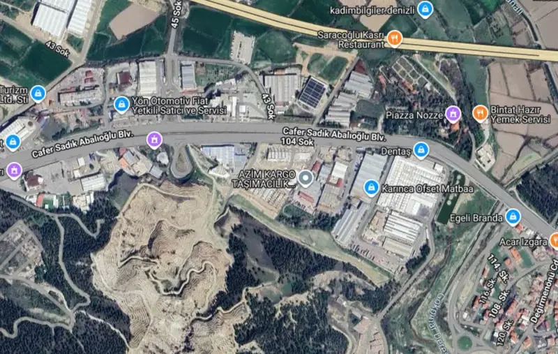 Ana Cadde Üzerinde, Denizli, Pamukkale, Fabrika Holü — fotoğraf 1