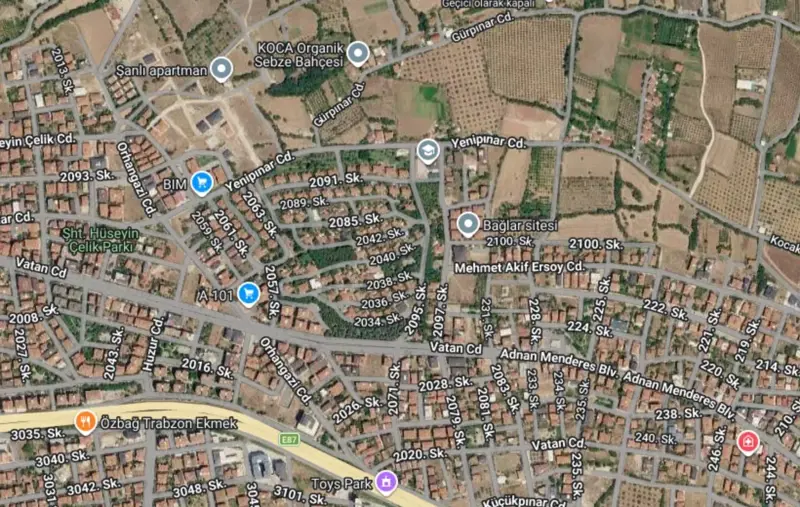 Tekkeköy Mah., Satılık, Arsa, 421 m² — fotoğraf 2