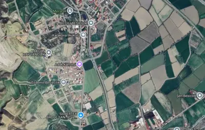 Denizli Pamukkale, Goncalı, 18200 m², Tarla