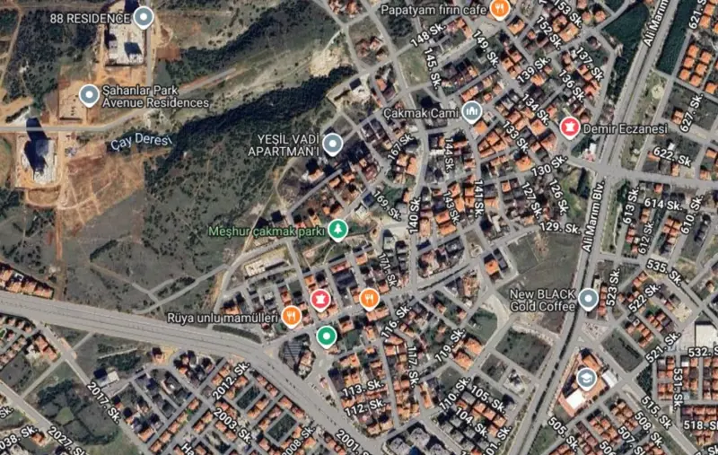 Çakmak Mah., Satılık, Arsa, 427 m² — fotoğraf 1