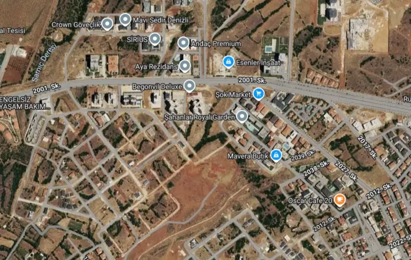 Ana Cadde Üzerinde, Denizli, Merkezefendi, Satılık, Toplu konut alanı — fotoğraf 2