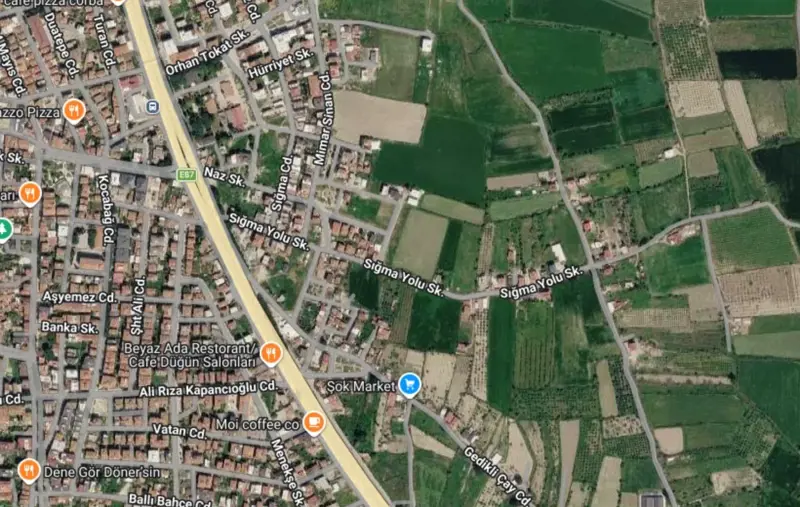 Ana Cadde Üzerinde, Denizli, Sarayköy, Satılık, Arsa — fotoğraf 2