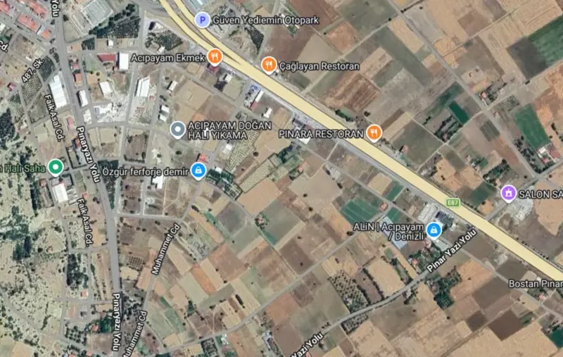 Ana Cadde Üzerinde, Denizli, Acıpayam, Satılık, Arsa — fotoğraf 2