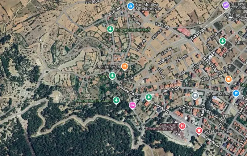 Çamlık Mah., Satılık, Arsa, 847 m² — fotoğraf 2