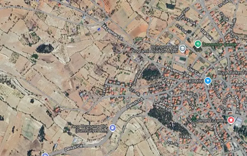 Uzunpınar Mah., Satılık, Arsa, 462 m² — fotoğraf 1