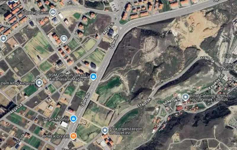 Denizli, Merkezefendi, Satılık, Arsa — fotoğraf 1