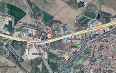 Ana Cadde Üzerinde, Denizli, Pamukkale, Satılık, Fabrika