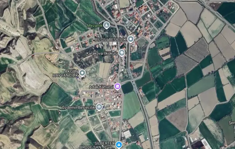 Denizli Pamukkale, Karakova, 750 m², Arsa — fotoğraf 1