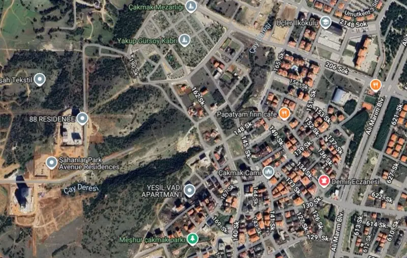 Çakmak Mah., Satılık, Arsa, 723 m² — fotoğraf 1