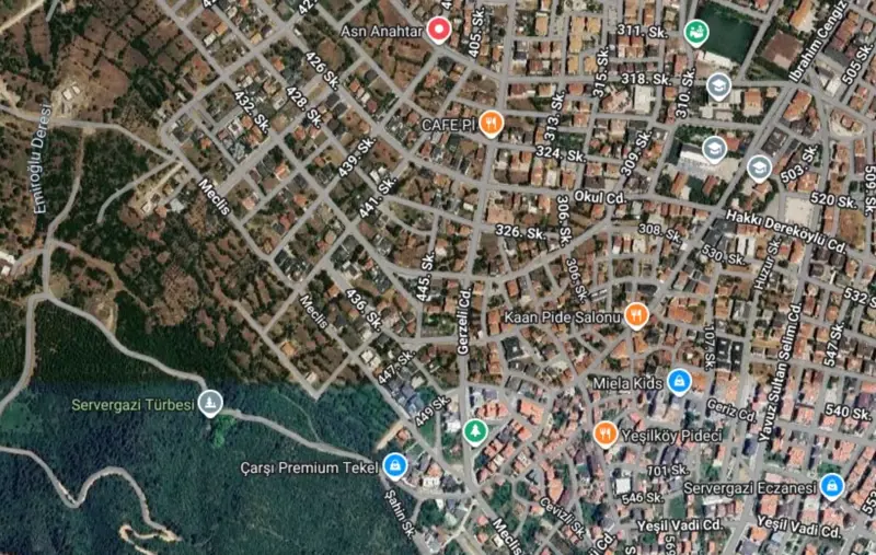 SERVERGAZİ VİLLALIK ALANDA ÇOK GÜZEL ARSA — fotoğraf 1
