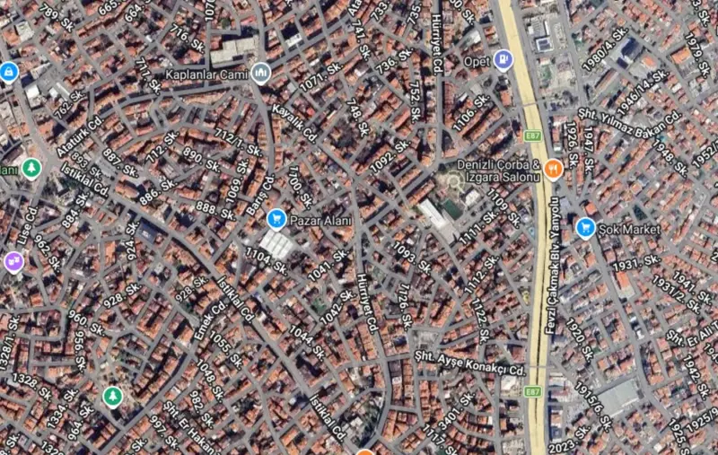 Denizli, Pelitlibağ, Arsa — fotoğraf 1
