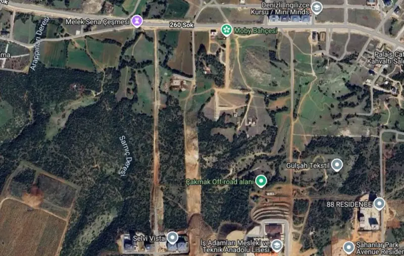 Çakmak Mah., Satılık, Arsa, 1.052 m² — fotoğraf 1