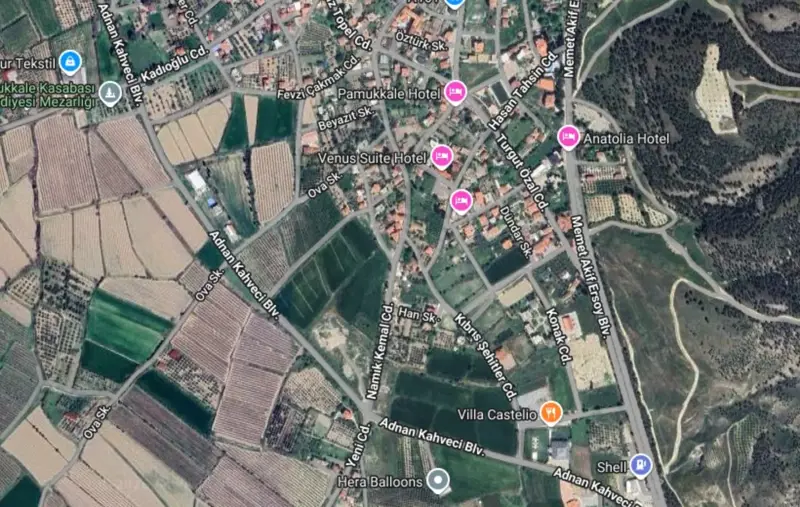 Pamukkale Mah., Satılık, Arsa, 1.085 m² — fotoğraf 2