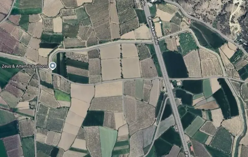 Ana Cadde Üzerinde, Denizli Pamukkale, Yeniköy, 974 m², Tarla — fotoğraf 1