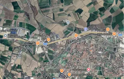 Ana Cadde Üzerinde, ORGANİZEYE ÇOK YAKIN ARSA